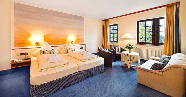 Doppelzimmer im Jagd Schlosshotel